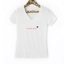 Load image into Gallery viewer, The Boss Of Me White Tee
